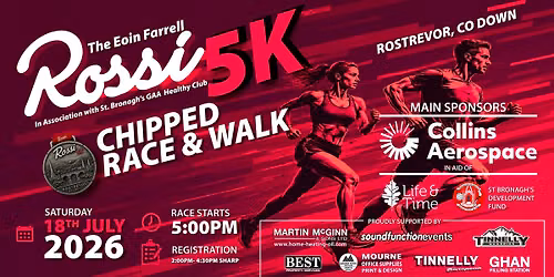 The Eoin Farrell Rossi5K  Chipped Race and Walk