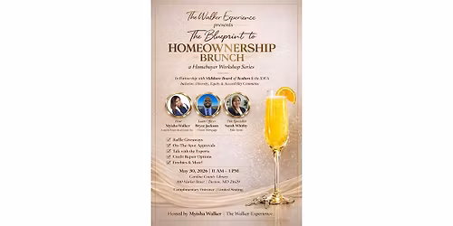 The Blueprint to Homeownership Brunch