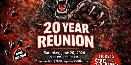 MHS Class of 2006 - 20 Year Reunion