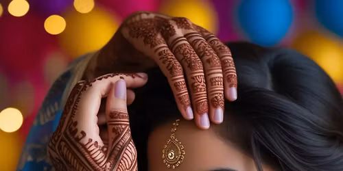Bride mehndi