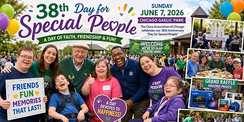 May Meeting - Finalize Special People Day