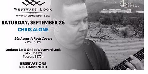 Live Music at Westward Look - Chris Alone