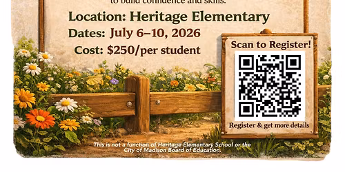 Down on the Farm Literacy Camp