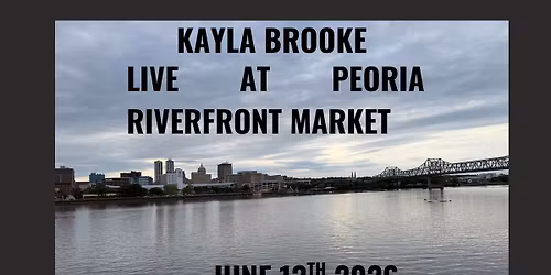 Kayla Brooke at The Riverfront Market 
