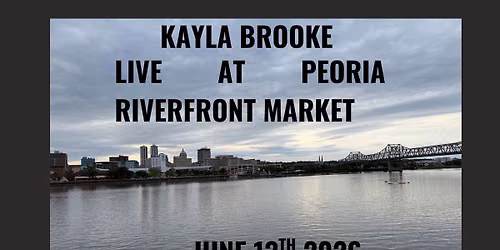 Kayla Brooke at The Riverfront Market 