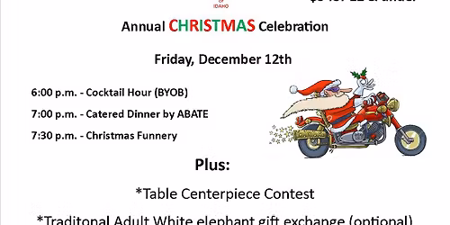ABATE of Idaho Christmas Party