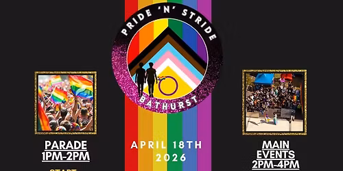 Bathurst Pride N Stride 2026