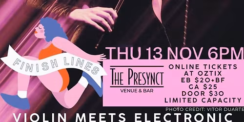 Xani "Finish Lines" at The Presynct with Katie Milae