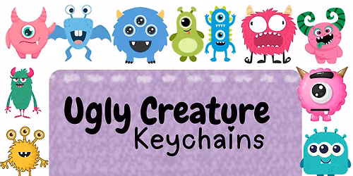 Ugly Creature Keychains