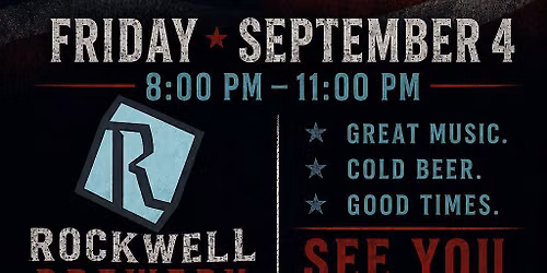 UNION BRIDGE Live on Stage @ Rockwell Brewery 9\/4\/26 8PM