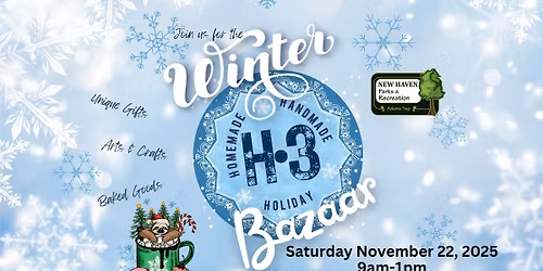 H3: Homemade, Handmade Holiday Winter Shopping Event