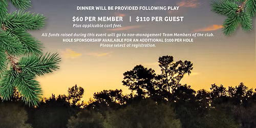 Holiday Fund Tournament (Member Event)