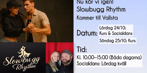 Slowbugg Rhythm med Fredde och Tessan - 2 dagars kurs.