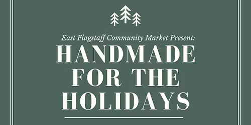 Handmade for the Holidays craft show