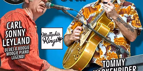 CARL SONNY LEYLAND & THE MEMPHIS KINGS - Blues Piano Legend - Long Beach