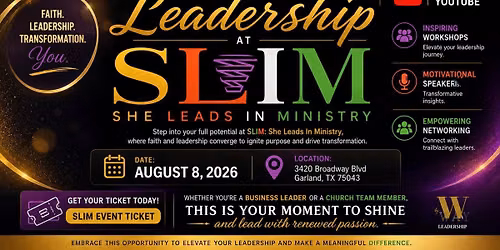 SLIM- She Leads In Ministry