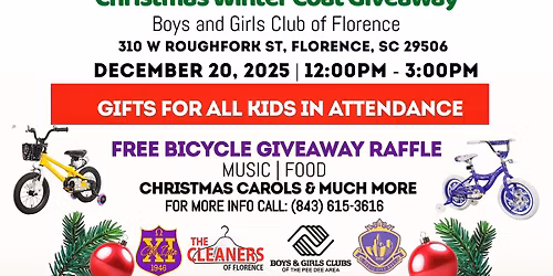 Chi Iota Chapter Annual Christmas Winter Coat & Gift Giveaway