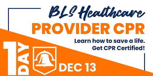 BLS Healthcare Provider CPR: 1 Day Certification Course