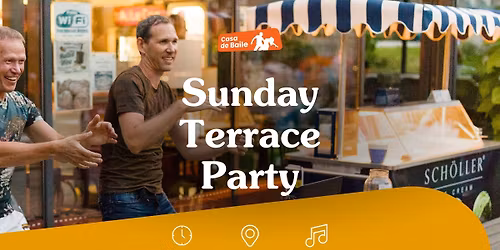 P\u00fchap\u00e4evane Terrassipidu - salsa, bachata, kizomba - Sunday Terrace Party