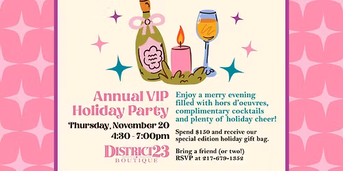 Annual VIP Holiday Party