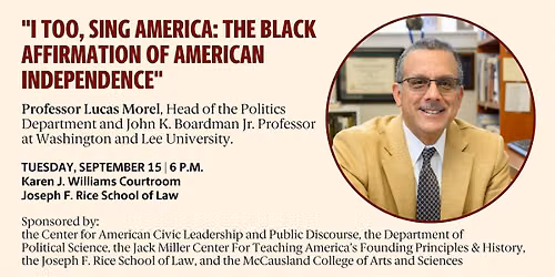 "I, Too, Sing America: The Black Affirmation of American Independence"