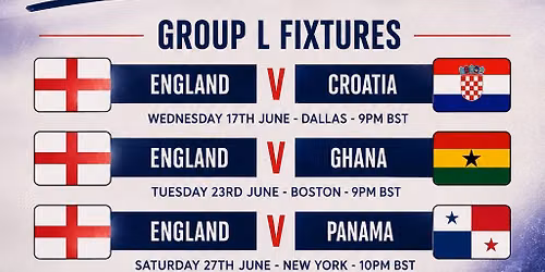 England V Croatia 