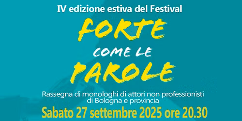Forte come le parole