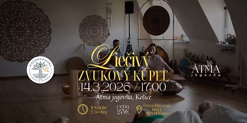 Zvukový kúpeľ v Átma jógovňa, Košice