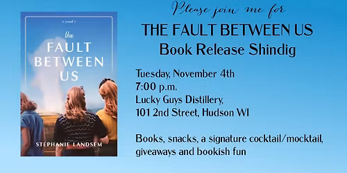The Fault Between Us Book Release Shindig
