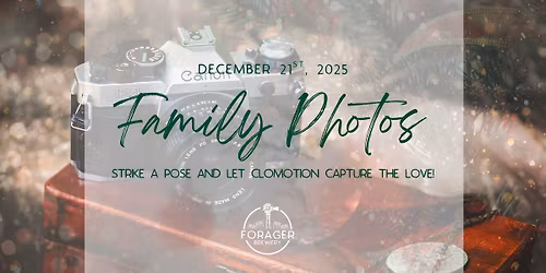 Holiday Photos at Forager *Tickets Required