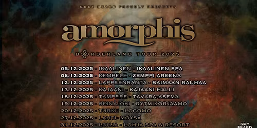 Amorphis @ Rytmikorjaamo