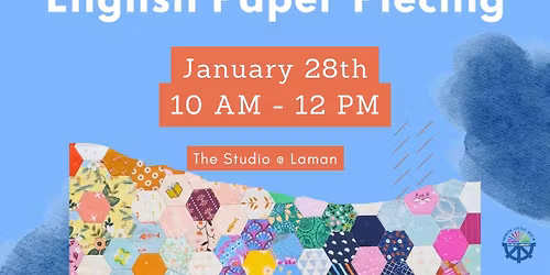 English Paper Piecing Tumbling Block: Working with the Diamond Shape