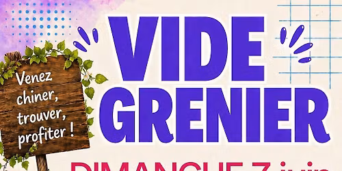 Vide grenier chez M\u00e9lanie \u00e0 Gaill\u00e8res 