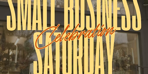 Small Business Saturday Celebration: DIY Drop In & Sale