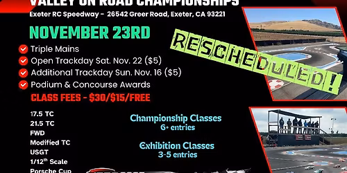 2025 JRRC Valley On Road Championship (RESCHEDULED)