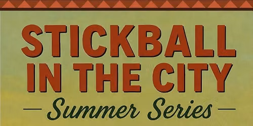 Stickball in the City at scissortail park!