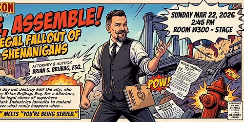 Negligence! Assemble at Orlando MegaCon!