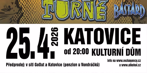 ALKEHOL - turn\u00e9 k CD \u201cP\u0159ip\u00edj\u00edm\u201d , host Bastard | Katovice u Strakonic 