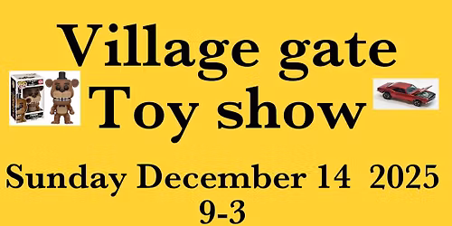 Village gate toy show 