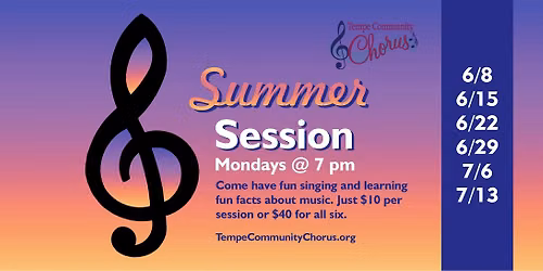 Summer Session Singing Nights