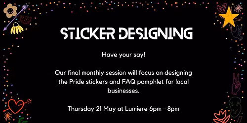 LGBTQ+ Sticker Design - Scope Out