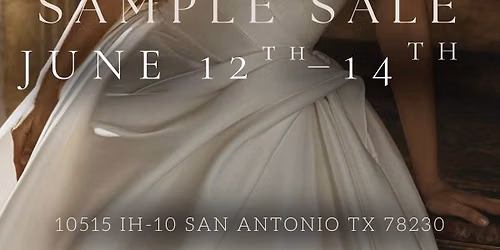 BRIDAL S-A-M-P-L-E  SALE\u2728