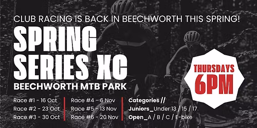 BCG Spring Series XC - Race #6 - FINAL - Beechworth MTB Park