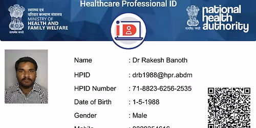 Dr Rakesh Banoth