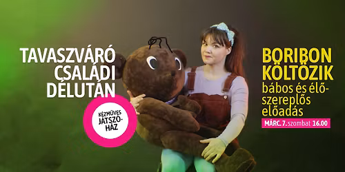 Boribon k\u00f6lt\u00f6zik \u2013 tavaszv\u00e1r\u00f3 csal\u00e1di d\u00e9lut\u00e1n