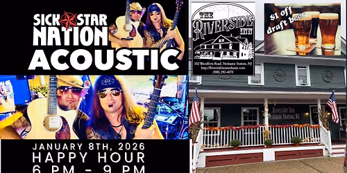 Sick Star Acoustic Duo at Riverside Inn Thursday November 13th