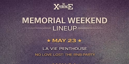 Memorial Weekend DC