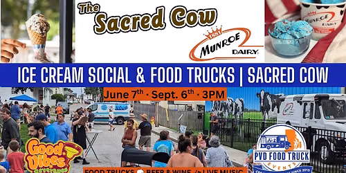 Ice Cream Social & Food Trucks | Sacred Cow
