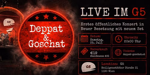 Deppat & Goschat Live im G5
