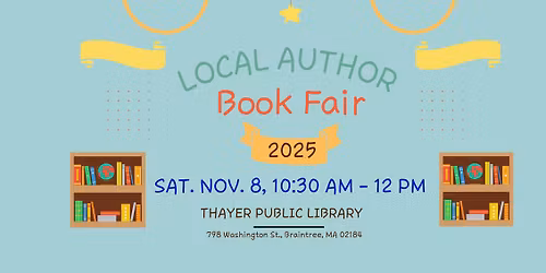 Local Author Book Fair - Children's, YA, and Adult Books